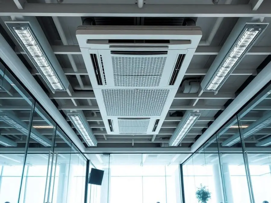 Climatização em ambiente comercial